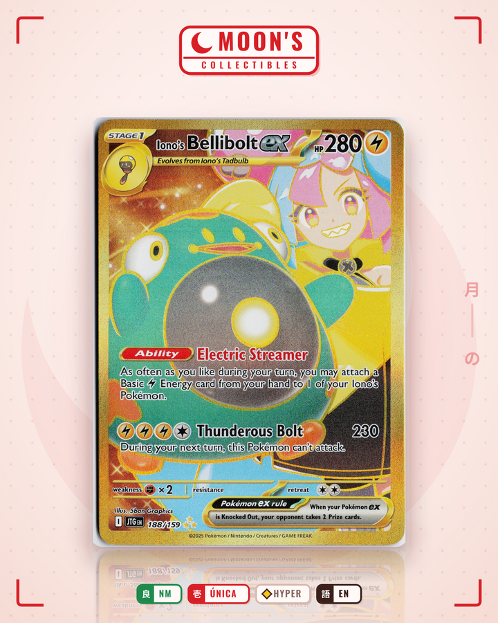 Iono's Bellibolt ex · Journey Together #188/159 · NM