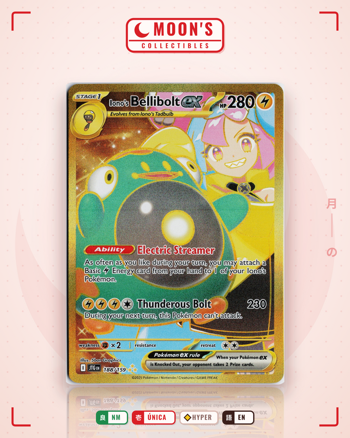 Iono's Bellibolt ex · Journey Together #188/159 · NM