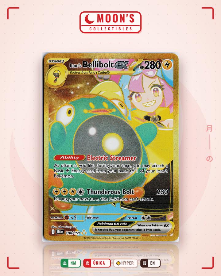 Iono's Bellibolt ex · Journey Together #188/159 · NM