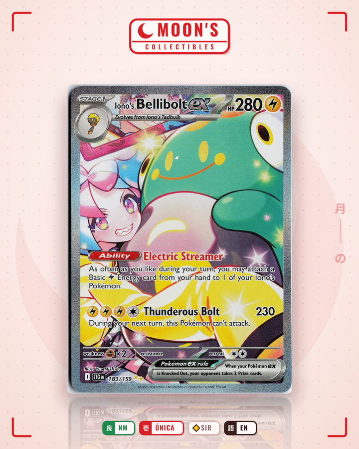 Iono's Bellibolt ex · Journey Together #183/159 · NM