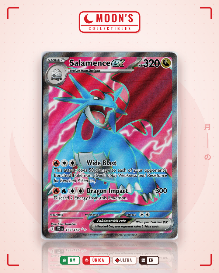 Salamence ex · Journey Together #177/159 · NM