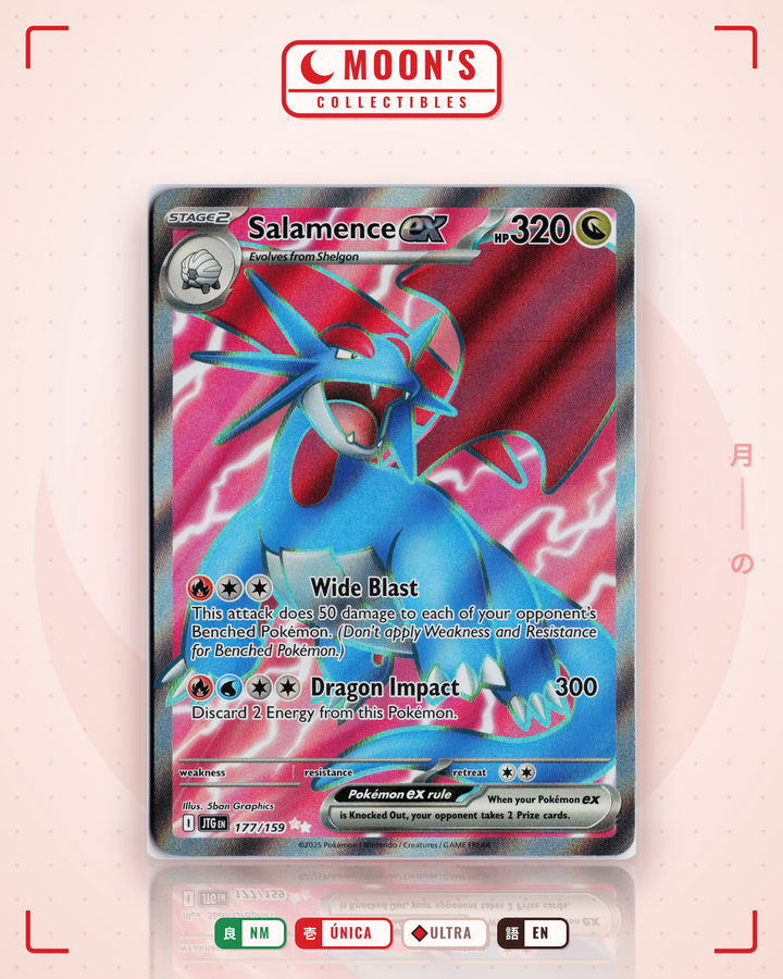 Salamence ex · Journey Together #177/159 · NM