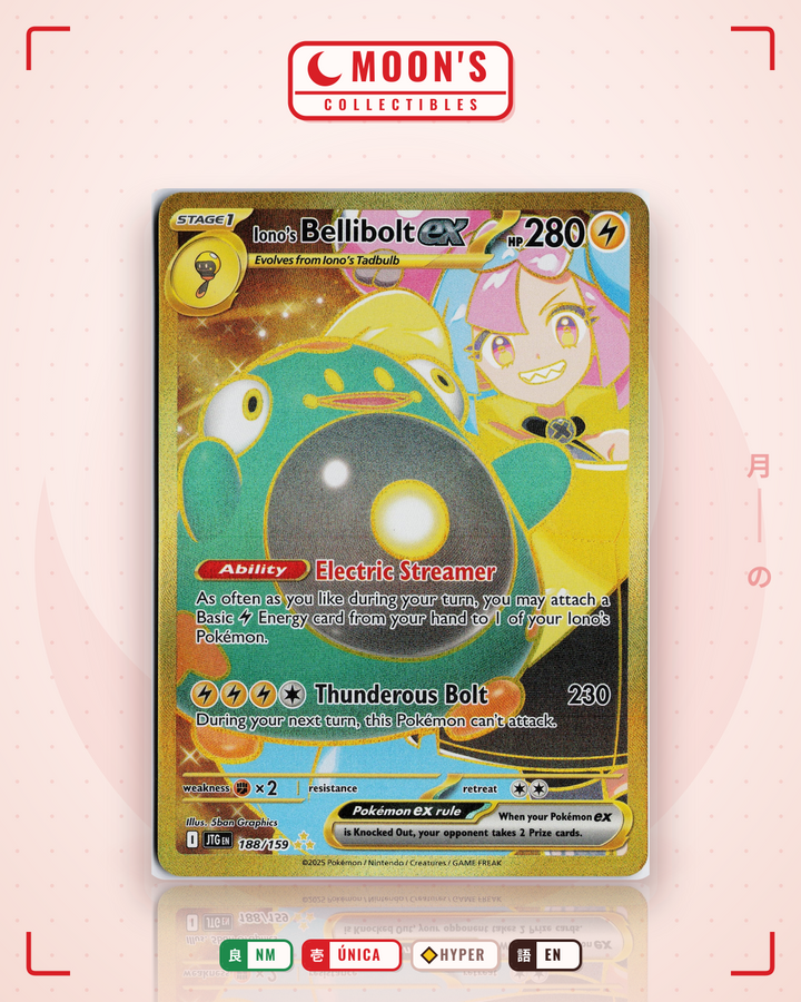 Iono's Bellibolt ex · Journey Together #188/159 · NM
