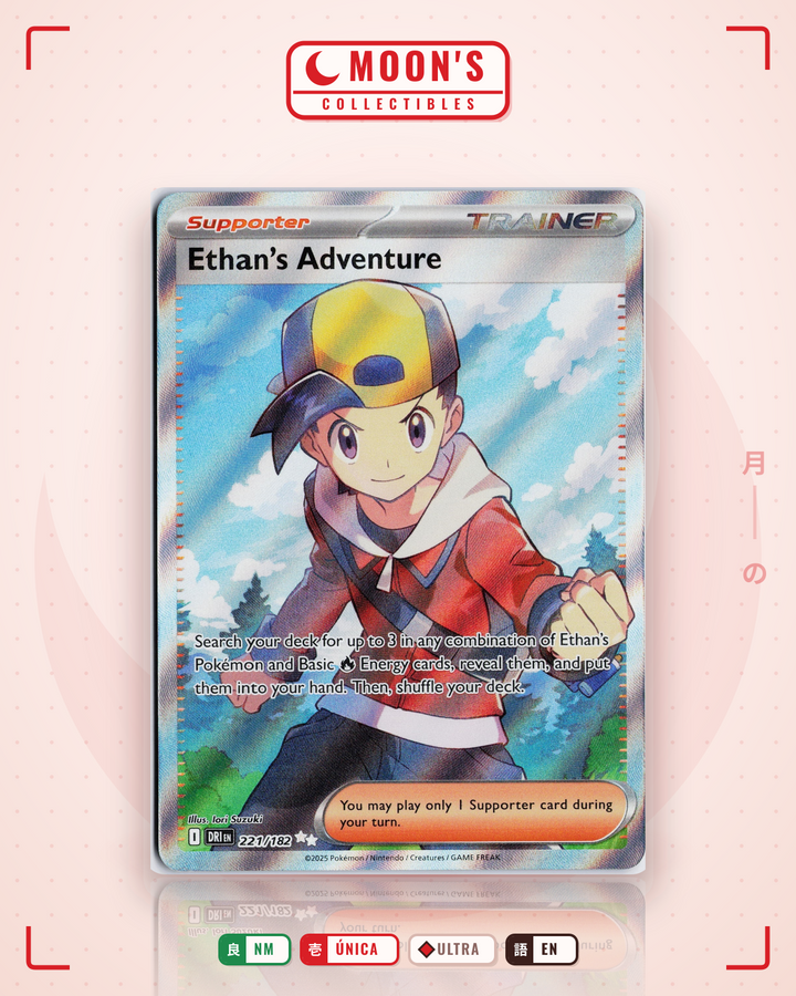 Ethan's Adventure · Destined Rivals #221/182 · NM