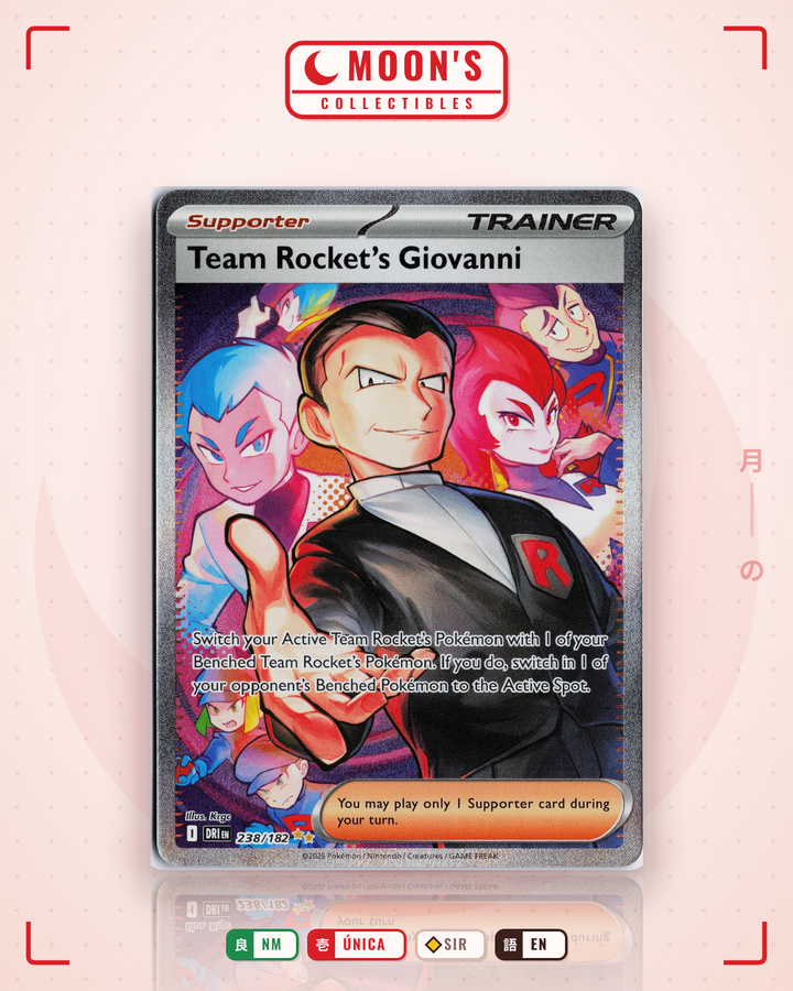 Team Rocket's Giovanni · Destined Rivals #238/182 · NM