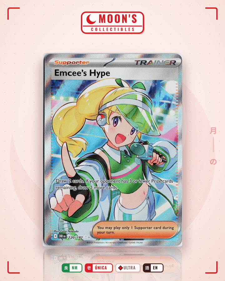 Emcee's Hype · Destined Rivals #220/182 · NM