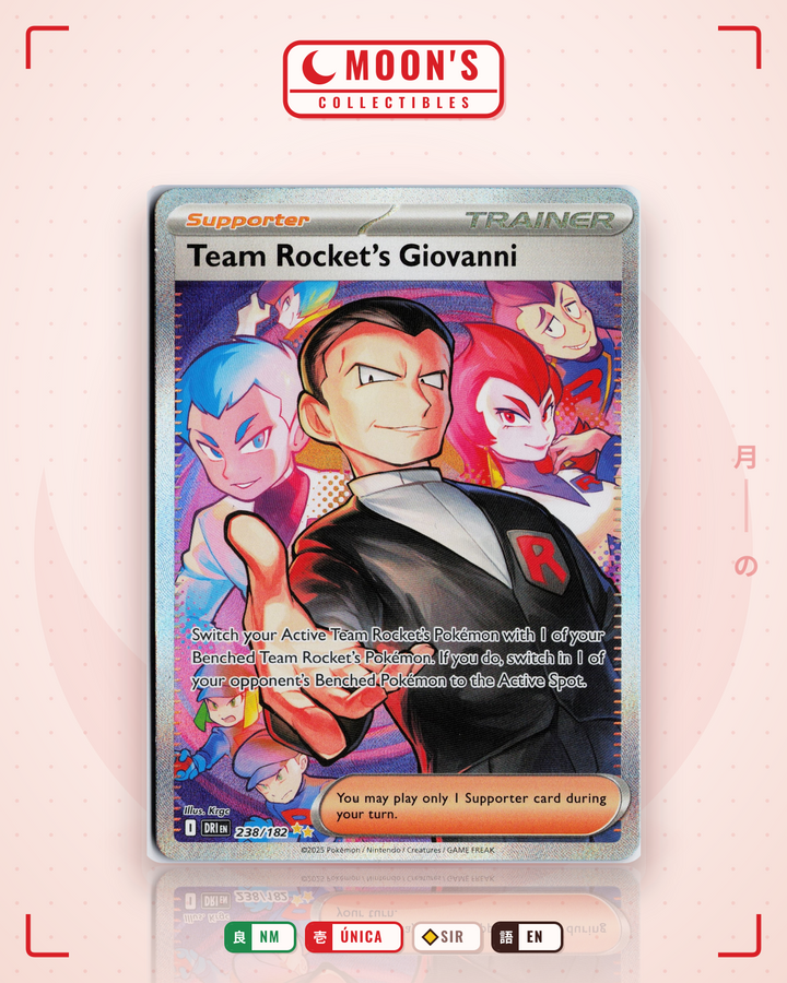 Team Rocket's Giovanni · Destined Rivals #238/182 · NM