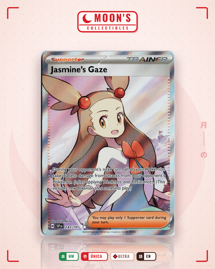 Jasmine's Gaze · Surging Sparks #233/191 · NM
