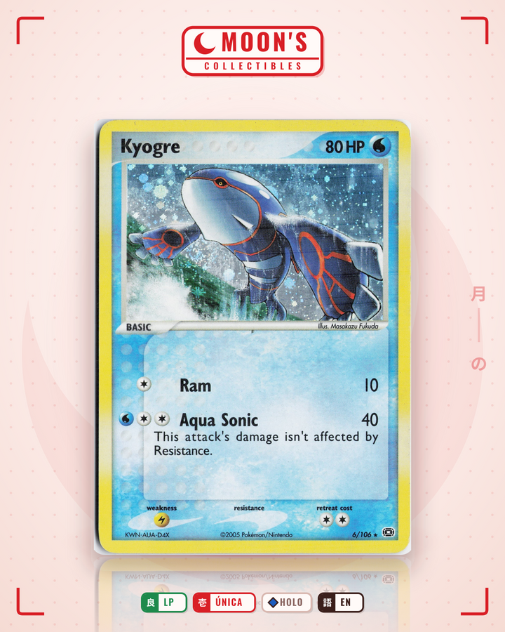 Kyogre · Emerald #6/106 · LP