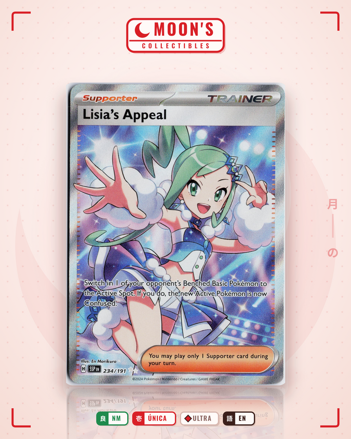 Lisia's Appeal · Surging Sparks #234/191 · NM