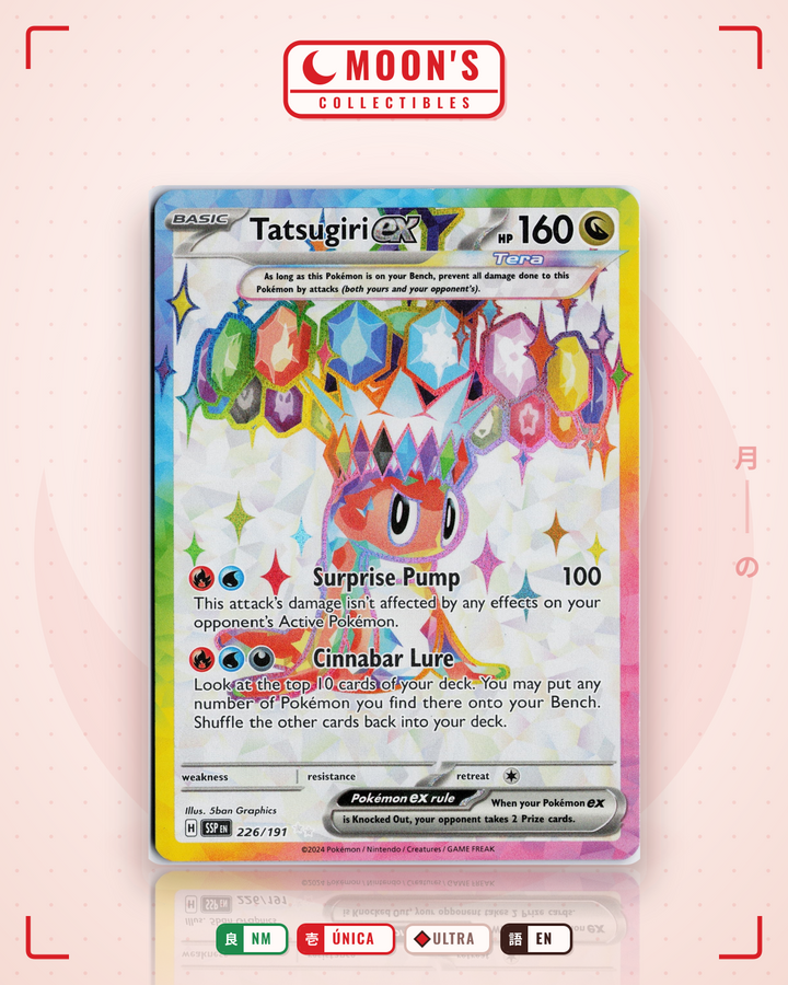 Tatsugiri ex · Surging Sparks #226/191 · NM