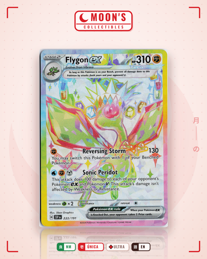 Flygon ex · Surging Sparks #222/191 · NM