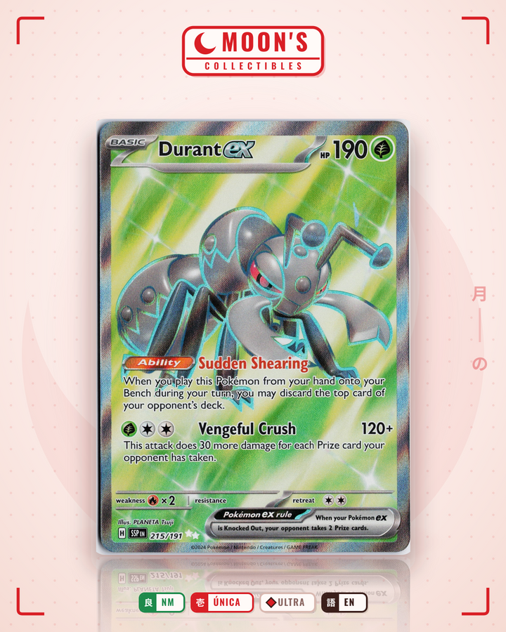 Durant ex · Surging Sparks #215/191 · NM