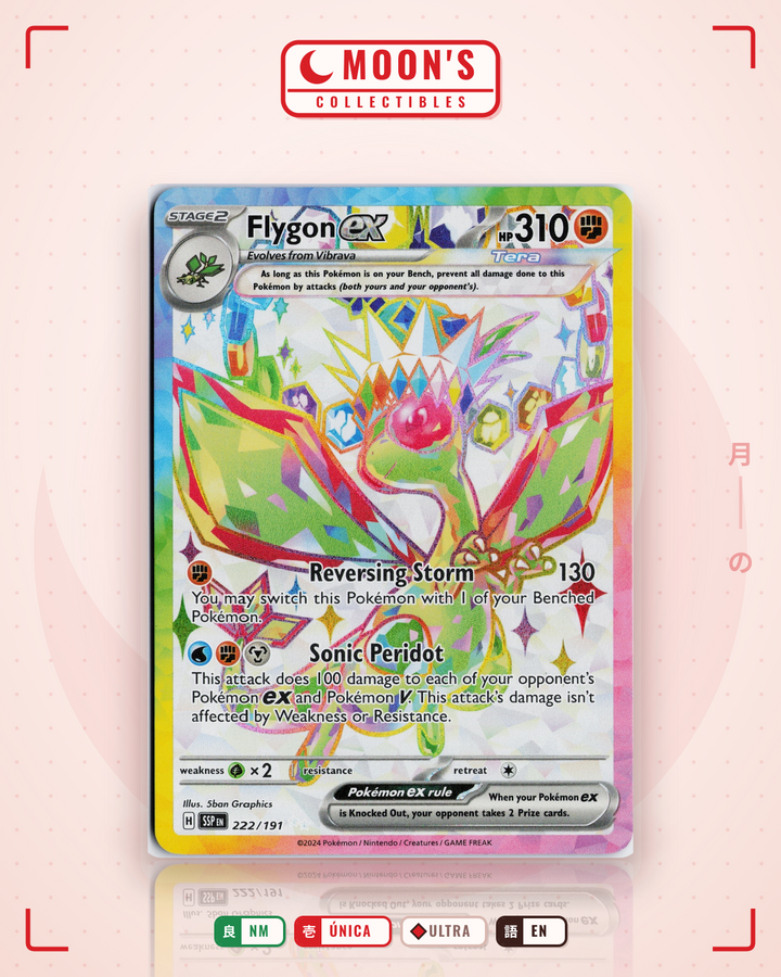 Flygon ex · Surging Sparks #222/191 · NM