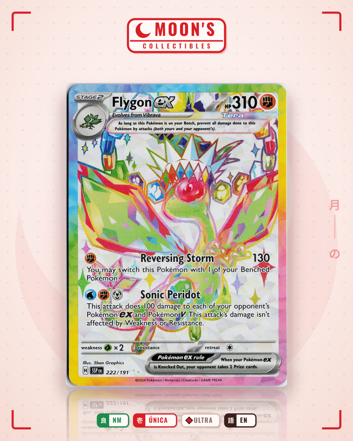 Flygon ex · Surging Sparks #222/191 · NM