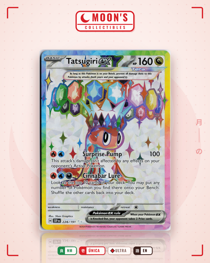 Tatsugiri ex · Surging Sparks #226/191 · NM