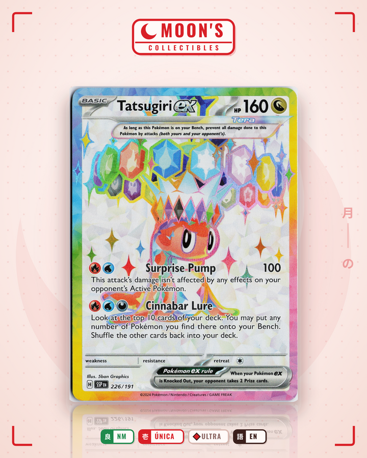 Tatsugiri ex · Surging Sparks #226/191 · NM