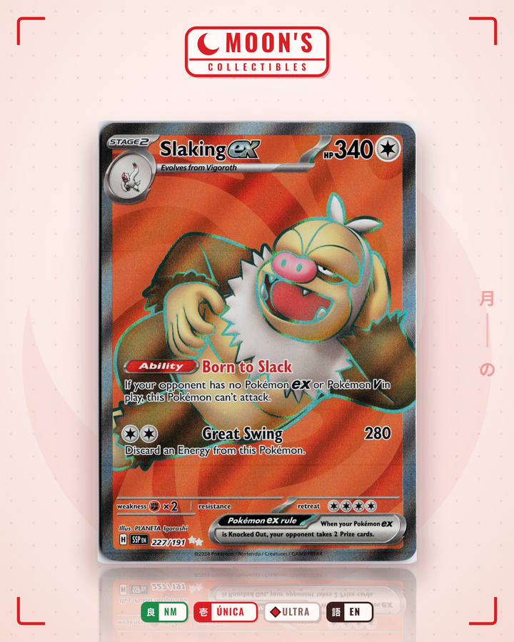 Slaking ex · Surging Sparks #227/191 · NM