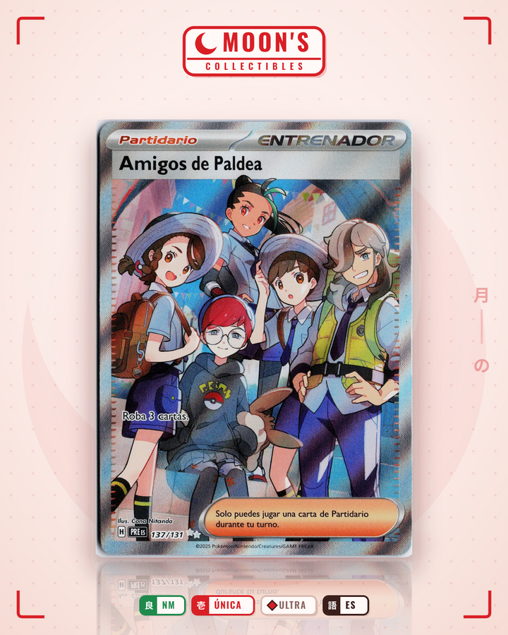 Friends in Paldea · Prismatic Evolutions #137/131 · NM
