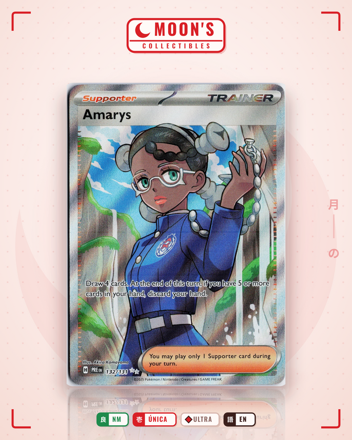Amarys · Prismatic Evolutions #132/131 · NM