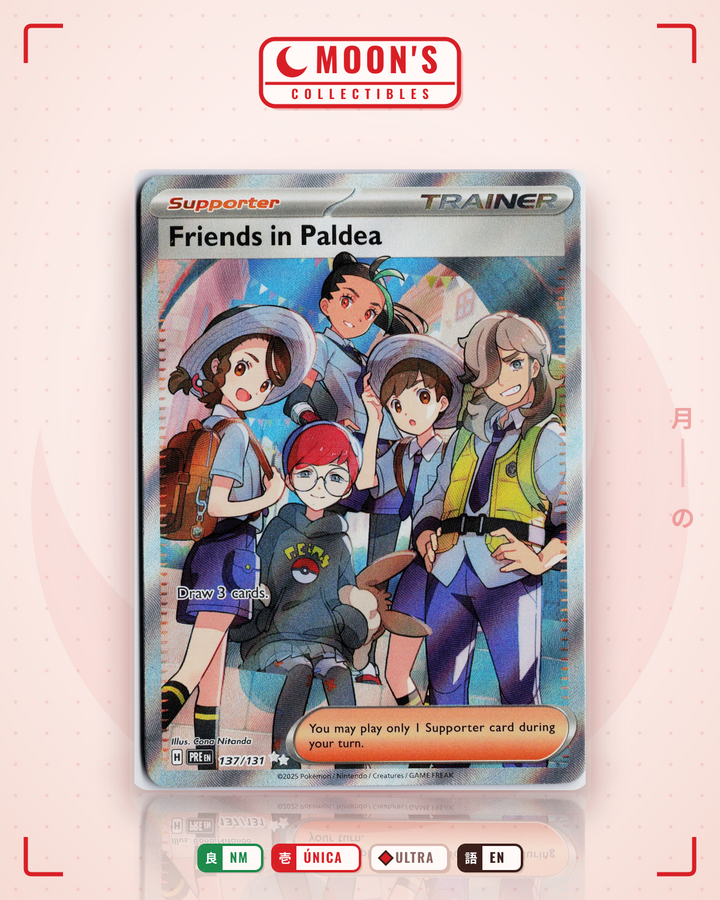 Friends in Paldea · Prismatic Evolutions #137/131 · NM