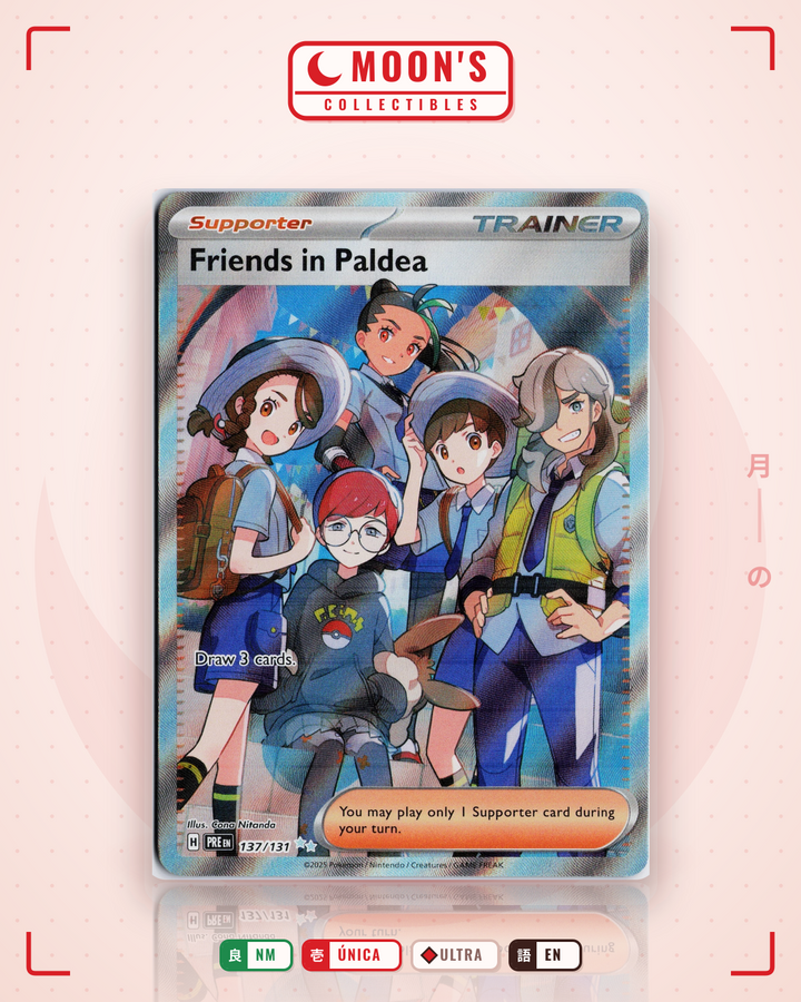 Friends in Paldea · Prismatic Evolutions #137/131 · NM