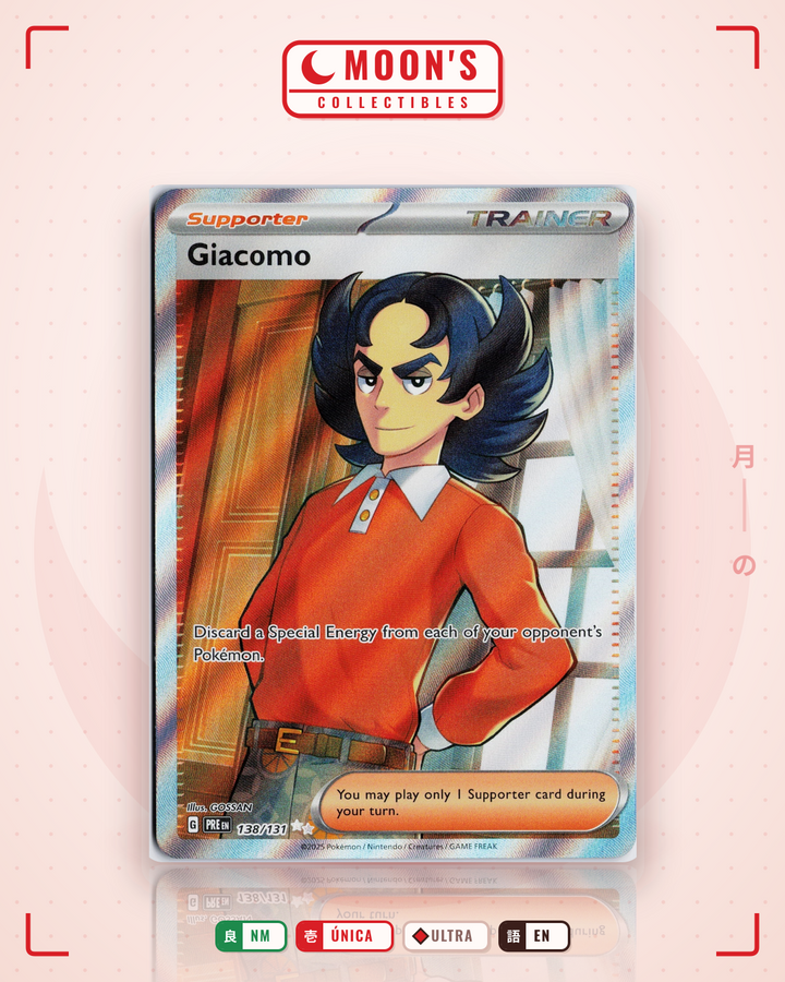 Giacomo · Prismatic Evolutions #138/131 · NM