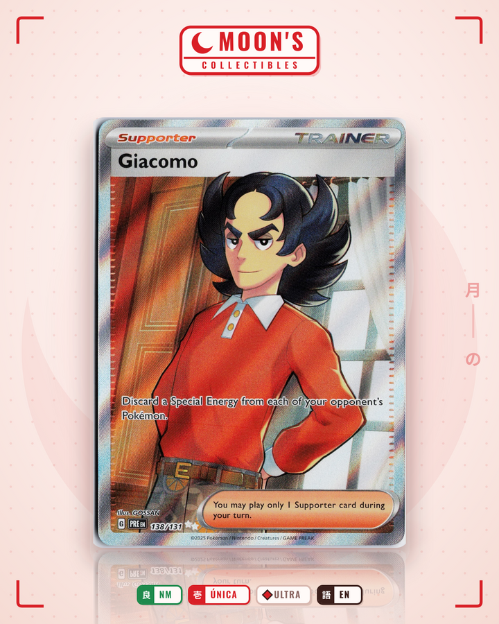 Giacomo · Prismatic Evolutions #138/131 · NM