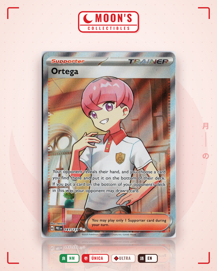 Ortega · Prismatic Evolutions #141/131 · NM
