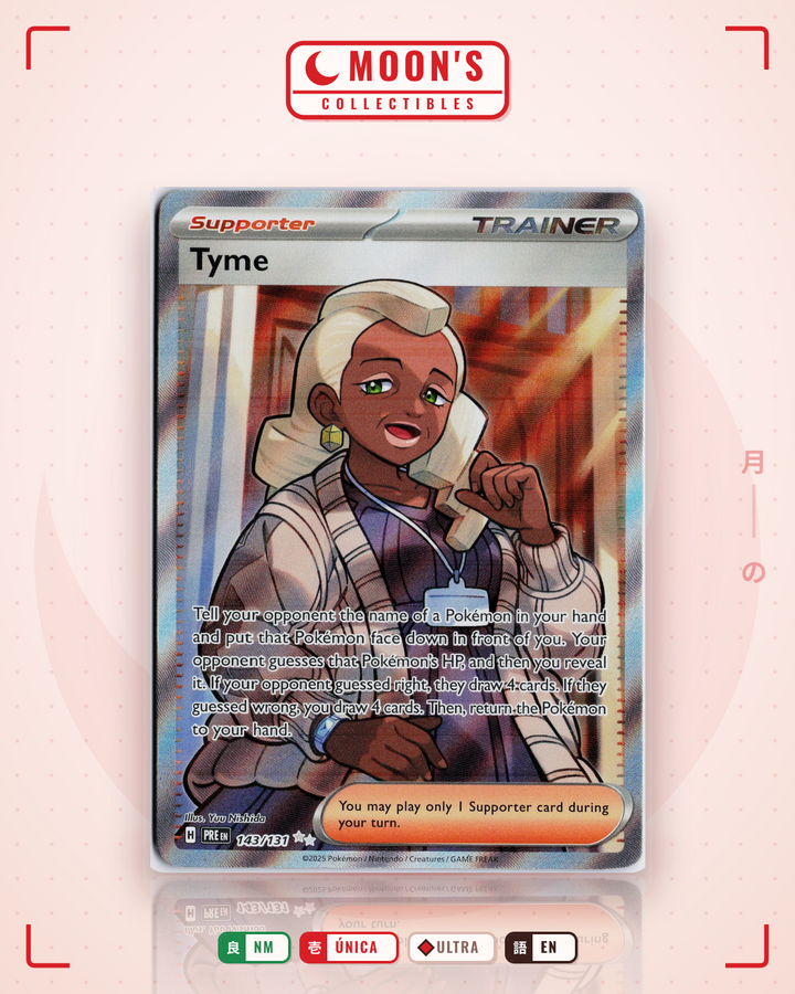 Tyme · Prismatic Evolutions #143/131 · NM