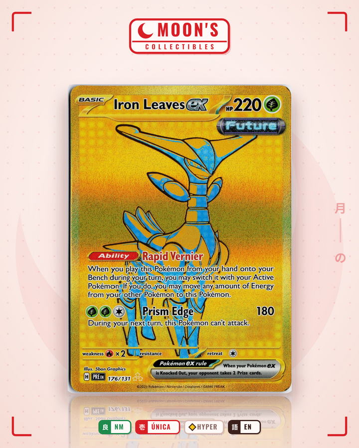 Iron Leaves ex · Prismatic Evolutions #176/131 · NM