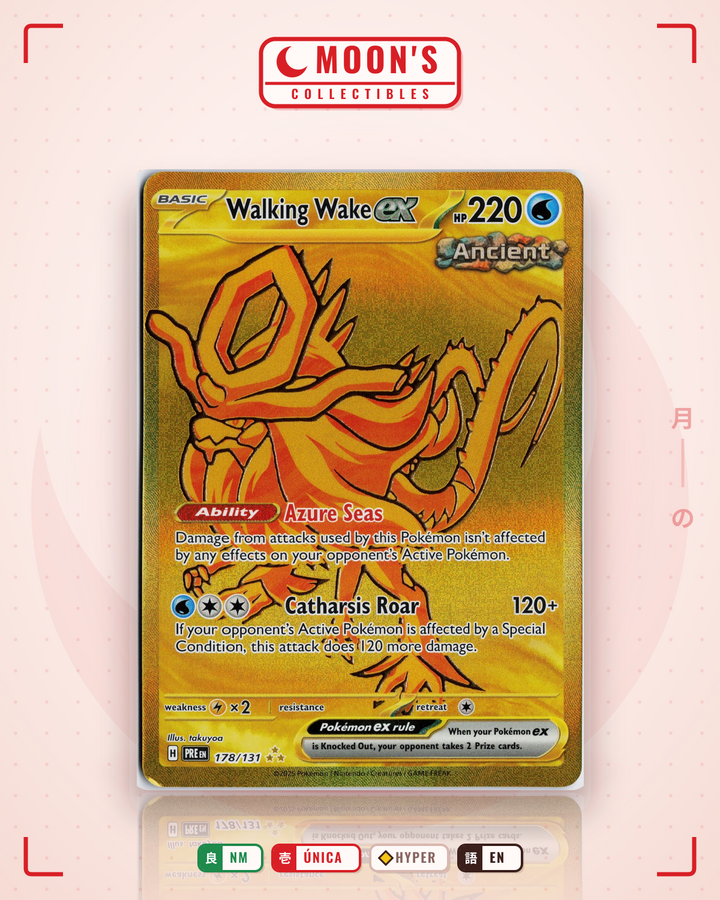 Walking Wake ex · Prismatic Evolutions #178/131 · NM
