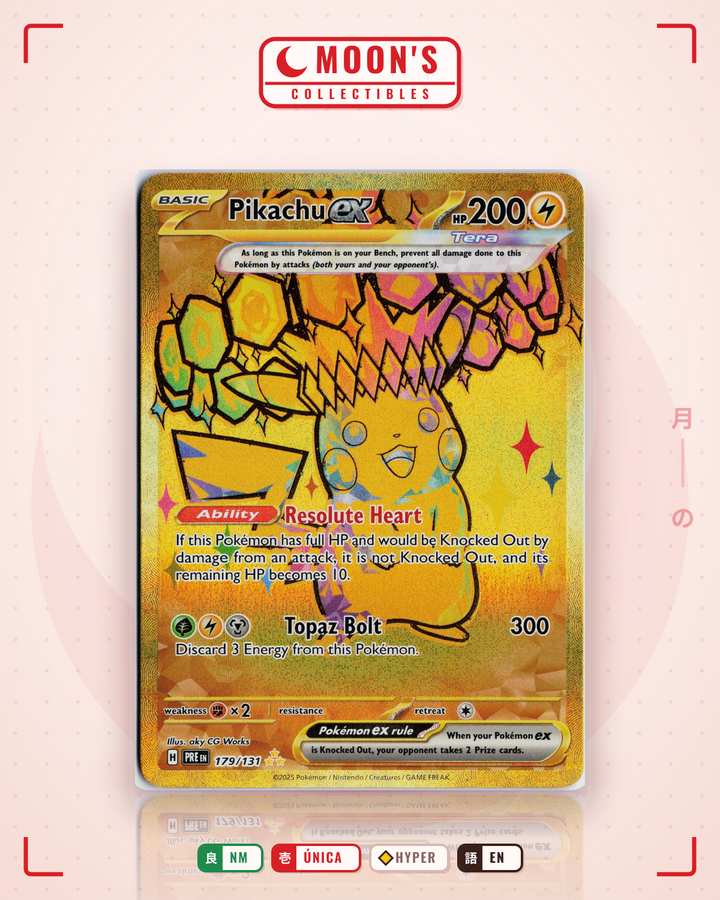 Pikachu ex · Prismatic Evolutions #179/131 · NM