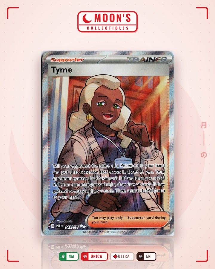 Tyme · Prismatic Evolutions #143/131 · NM