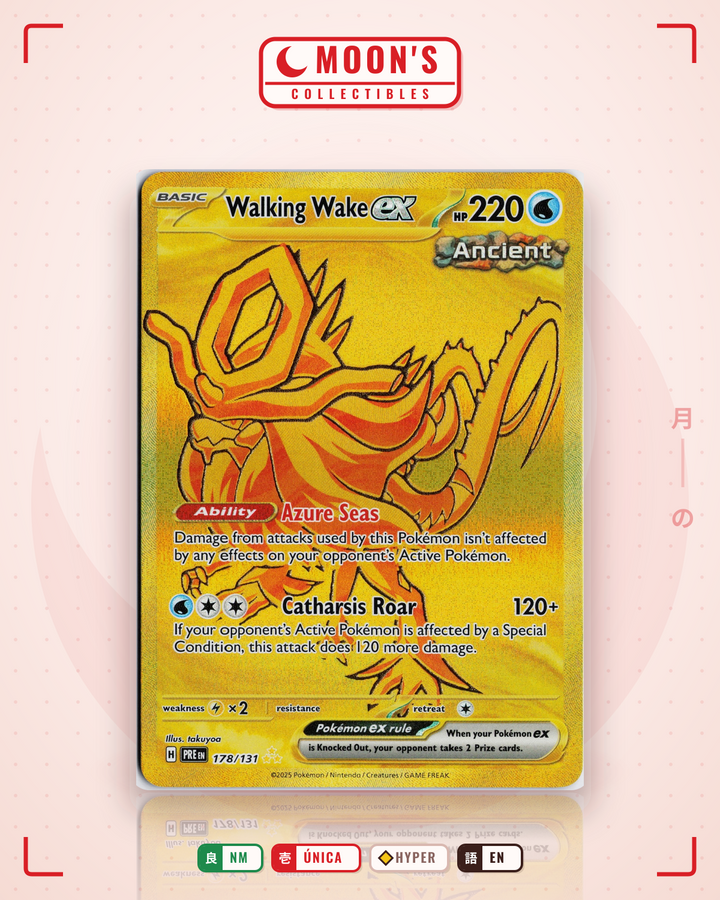 Walking Wake ex · Prismatic Evolutions #178/131 · NM