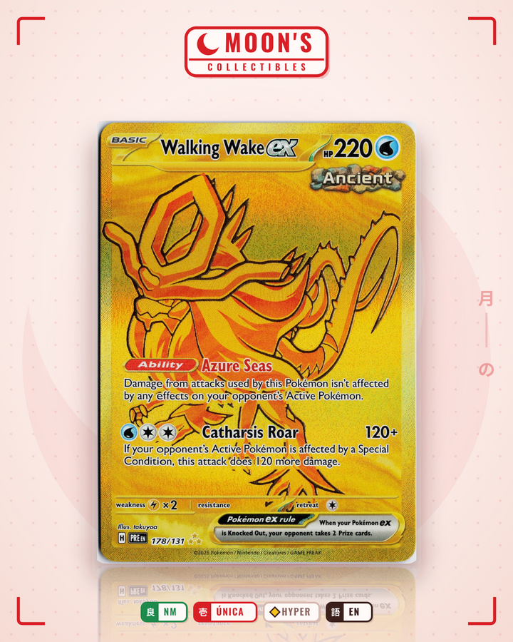 Walking Wake ex · Prismatic Evolutions #178/131 · NM
