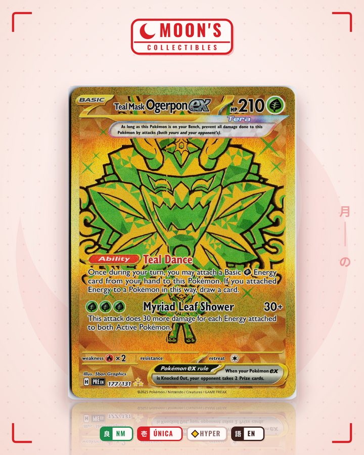 Teal Mask Ogerpon ex · Prismatic Evolutions #177/131 · NM