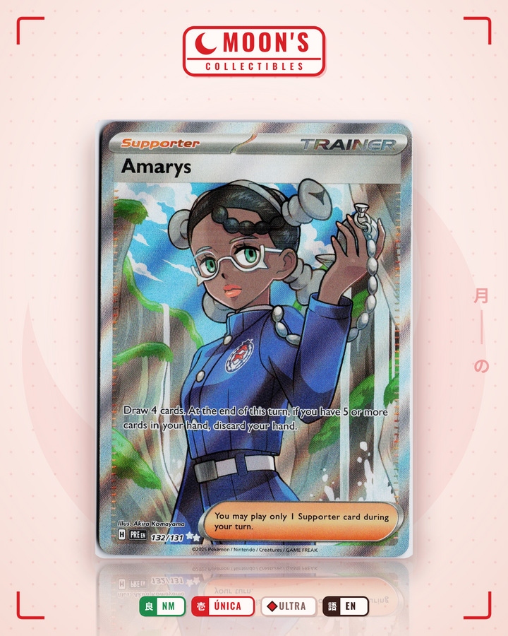 Amarys · Prismatic Evolutions #132/131 · NM
