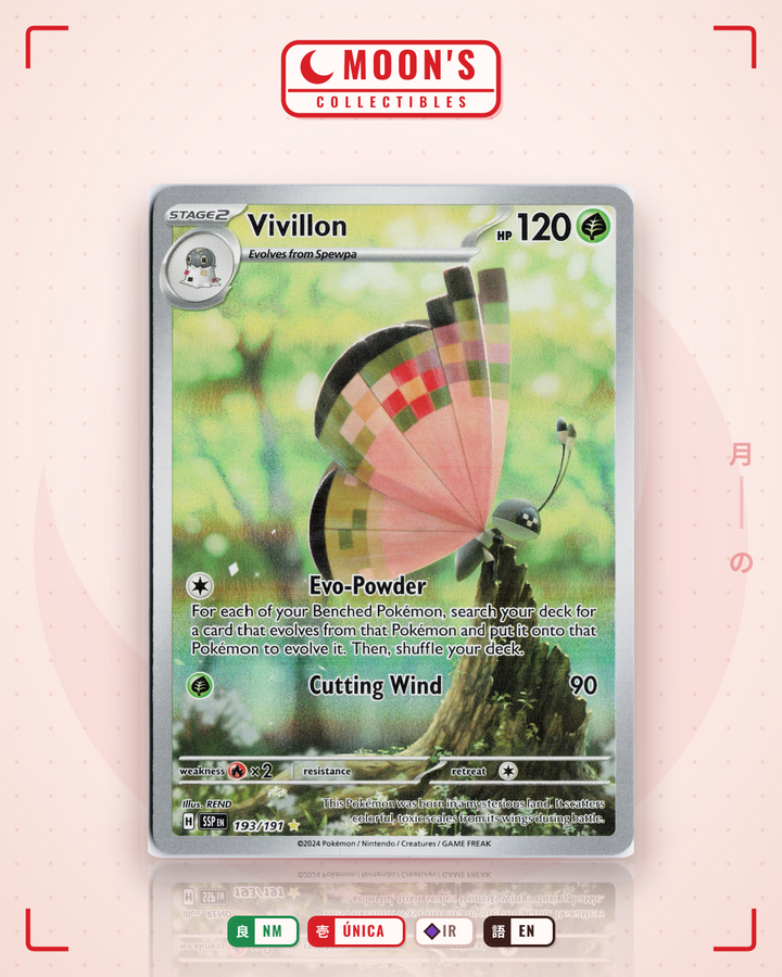 Vivillon · Surging Sparks #193/191 · NM
