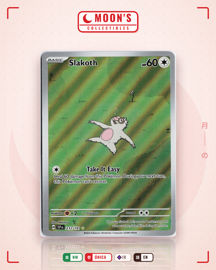 Slakoth · Surging Sparks #212/191 · NM