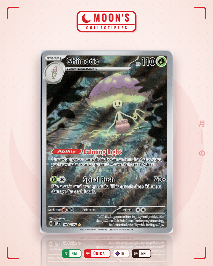 Shiinotic · Surging Sparks #194/191 · NM