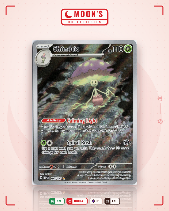 Shiinotic · Surging Sparks #194/191 · NM