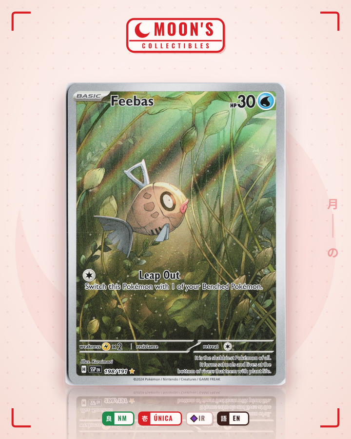 Feebas · Surging Sparks #198/191 · NM