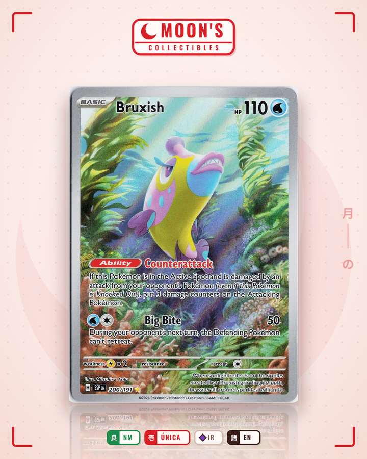 Bruxish · Surging Sparks #200/191 · NM