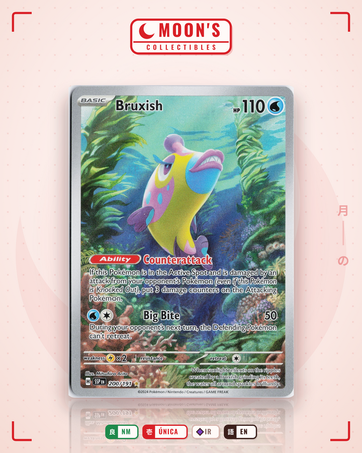 Bruxish · Surging Sparks #200/191 · NM