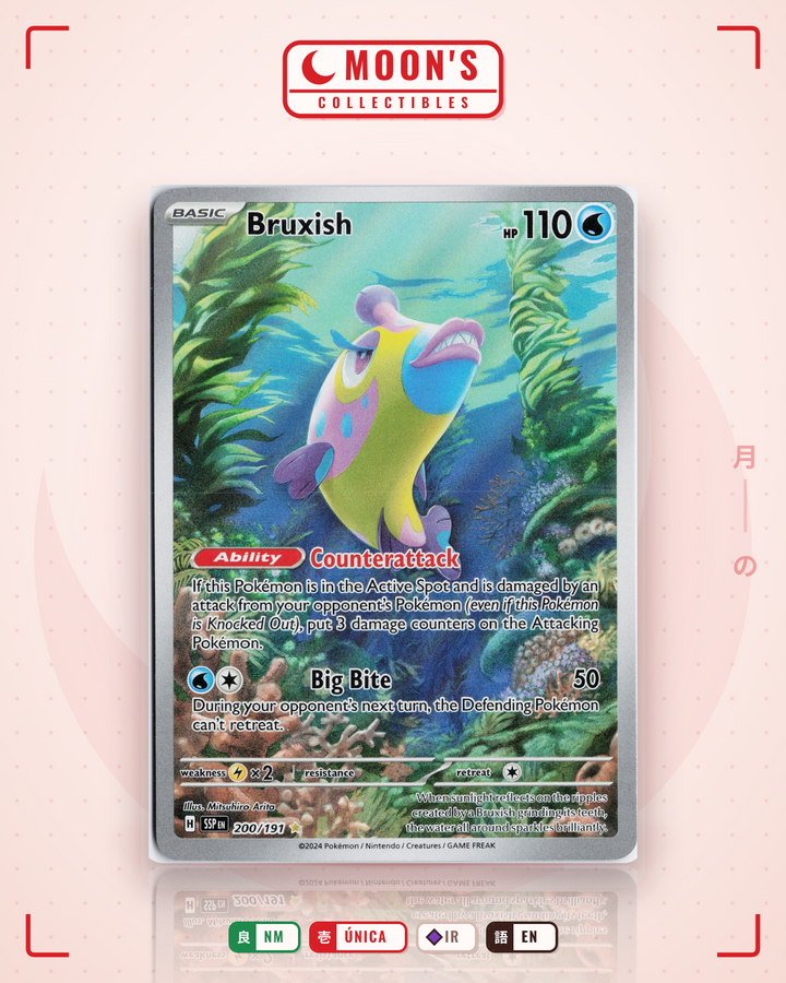 Bruxish · Surging Sparks #200/191 · NM