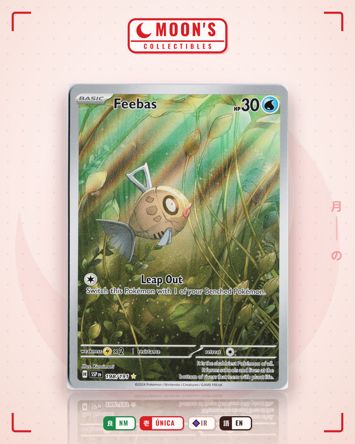 Feebas · Surging Sparks #198/191 · NM