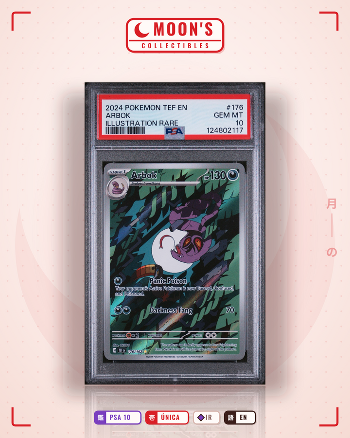 Arbok · Temporal Forces #176/162 · PSA 10