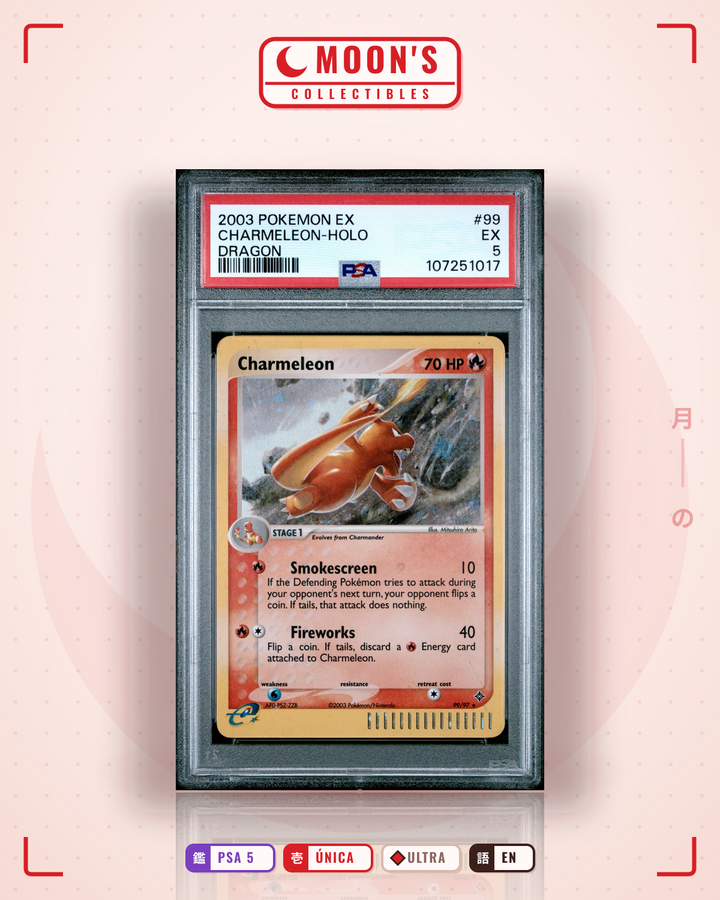 Charmeleon · Dragon #99/97 · PSA 5
