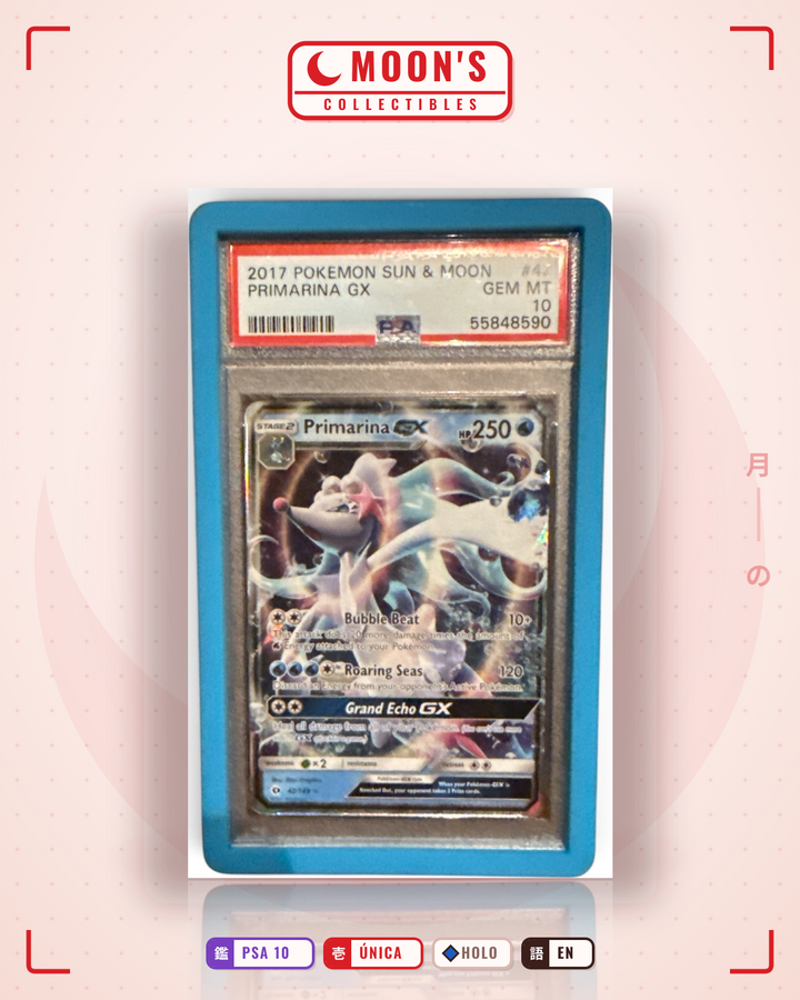 Primarina-GX · Sun & Moon #42/149 · PSA 10